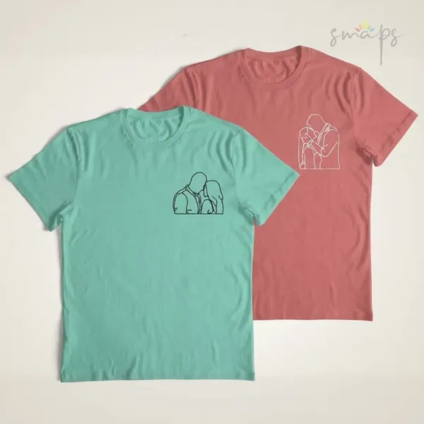 Majica sa personalizovanim vezom