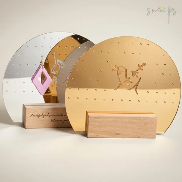 Poklon držači za minđuše od pleksiglasa sa porukom