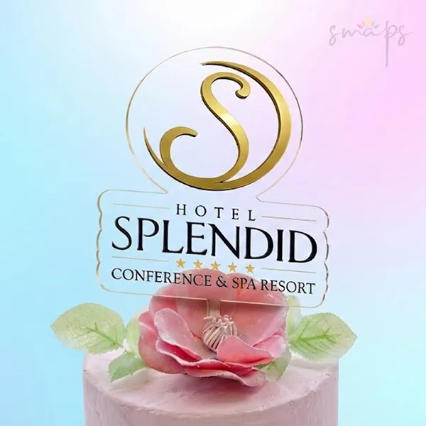 Korporativni toper za tortu za proslavu hotela Splendid
